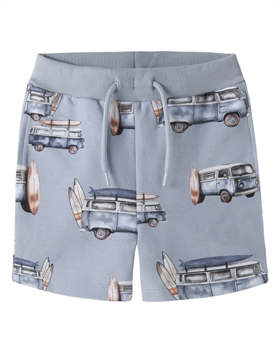 Name it - NMMJaxon Sweat Shorts - Blue Fog